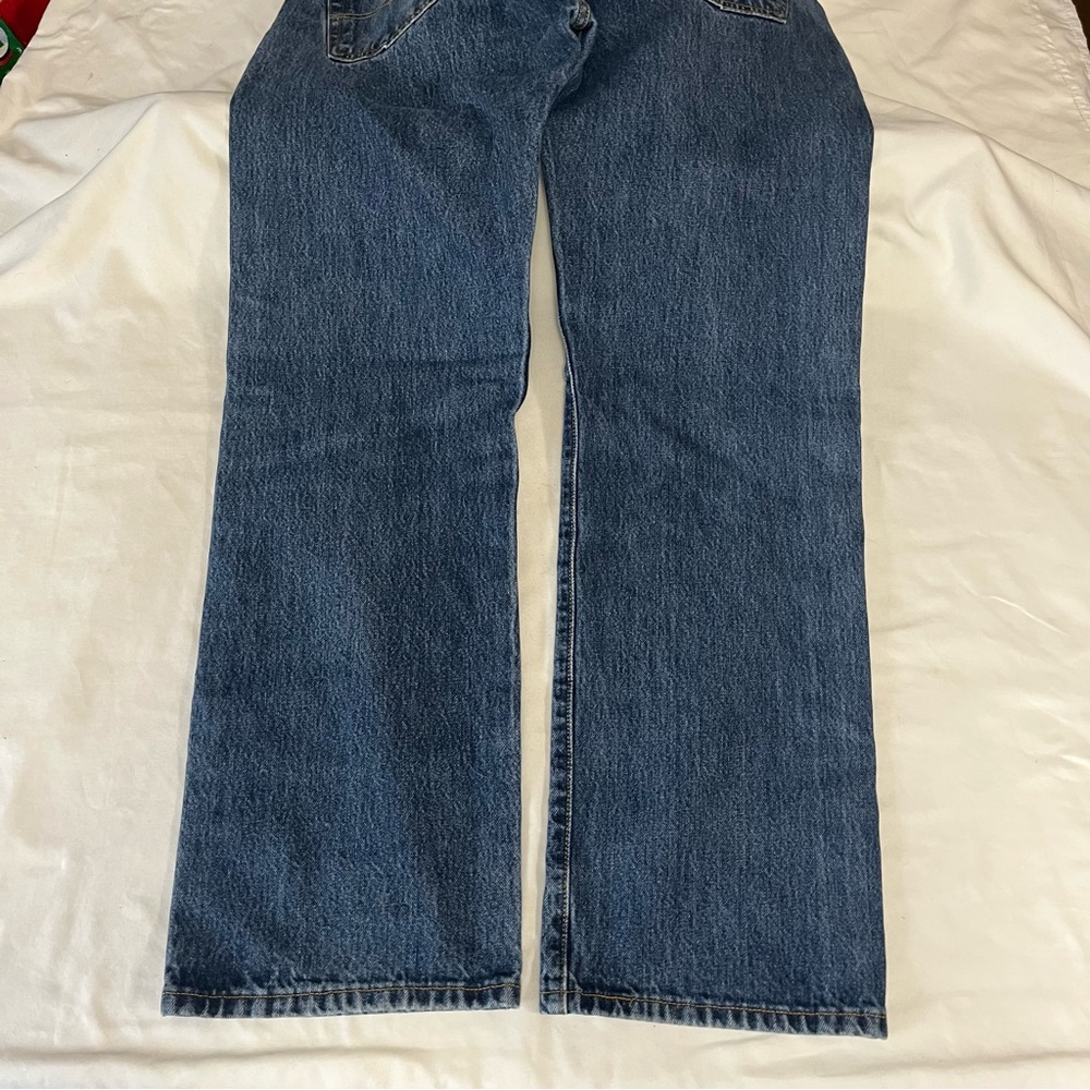 Levi's 501 Men’s Classic Straight Blue Jeans size 36x32 - Picture 4 of 9